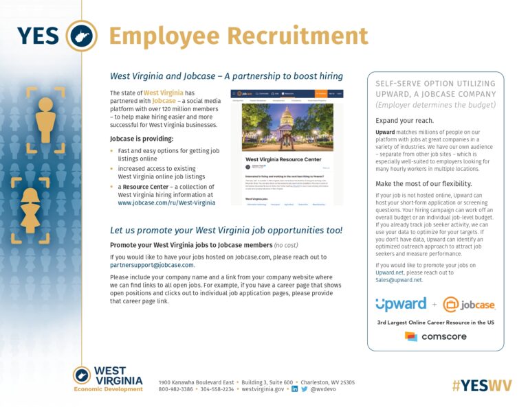West Virginia and Jobcase – A partnership to boost hiring