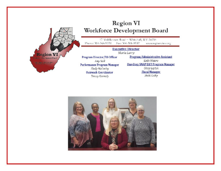 Region VI Workforce Development Board 2024 Newsletter